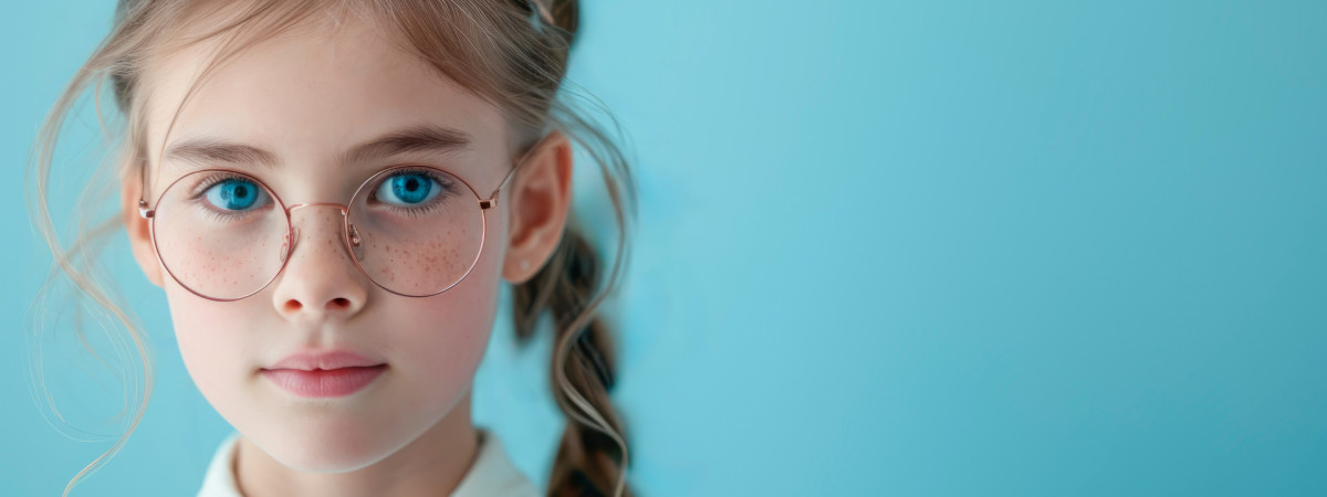 Portrait of blue-eyed Girl