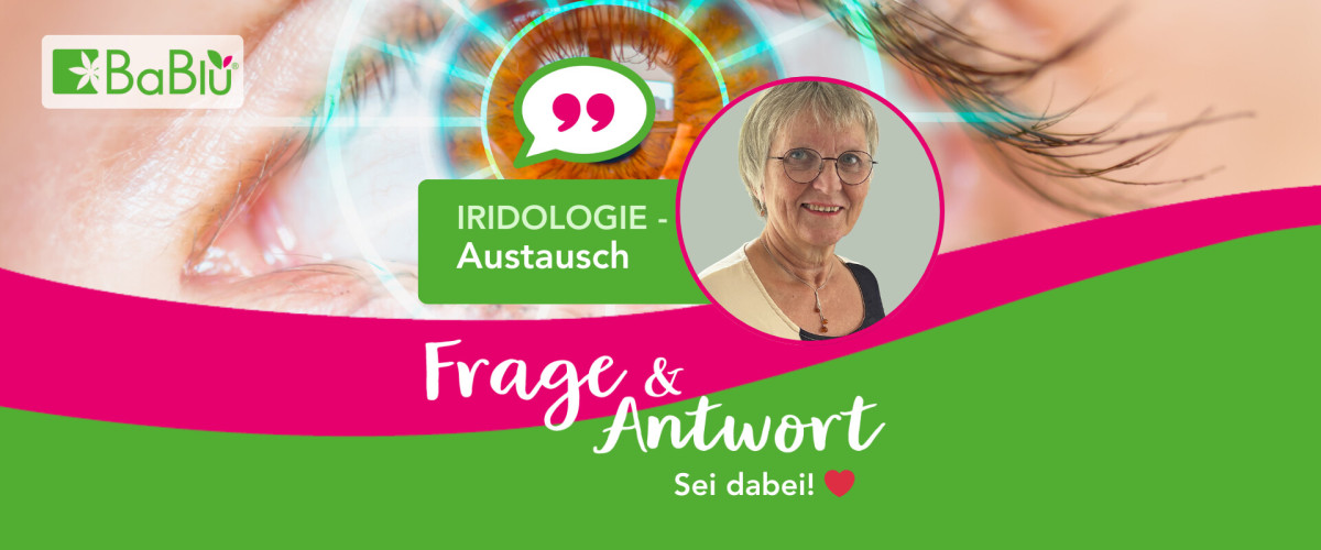 BaBlü® Iridologie-Austausch Banner